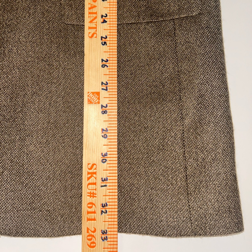Oscar de la Renta men’s brown blazer jacket 2 button lambswool cashmere size 44L - Picture 7 of 15